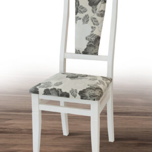 Стілець обідній Чумак, білий/Виола 21 (М)