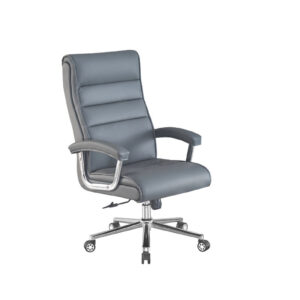 Стілець офісний Паскаль, сірий (М)