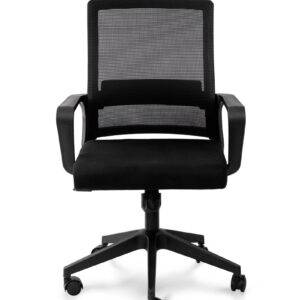 Стілець офісний Байт, чорний (М)